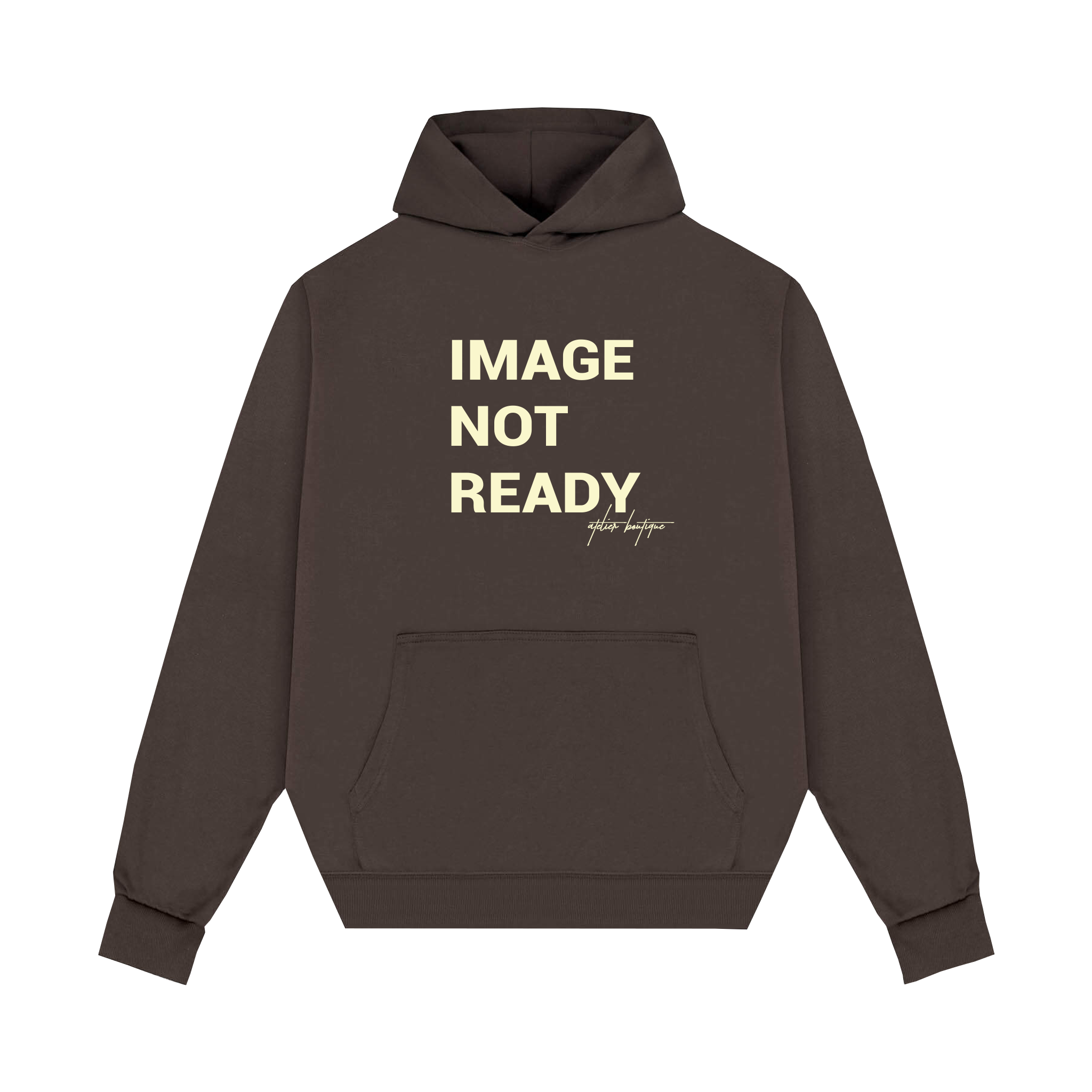4S HOODIE "chocolate"